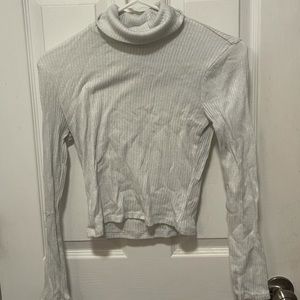 White Turtle Neck